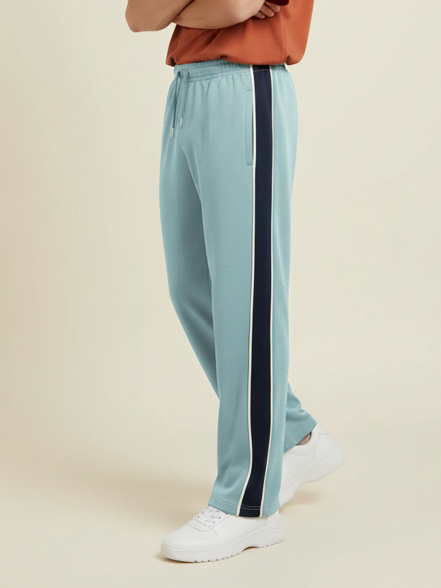 Stylish Regular Fit Summer Trouser For Men-Tale Blue-NST33