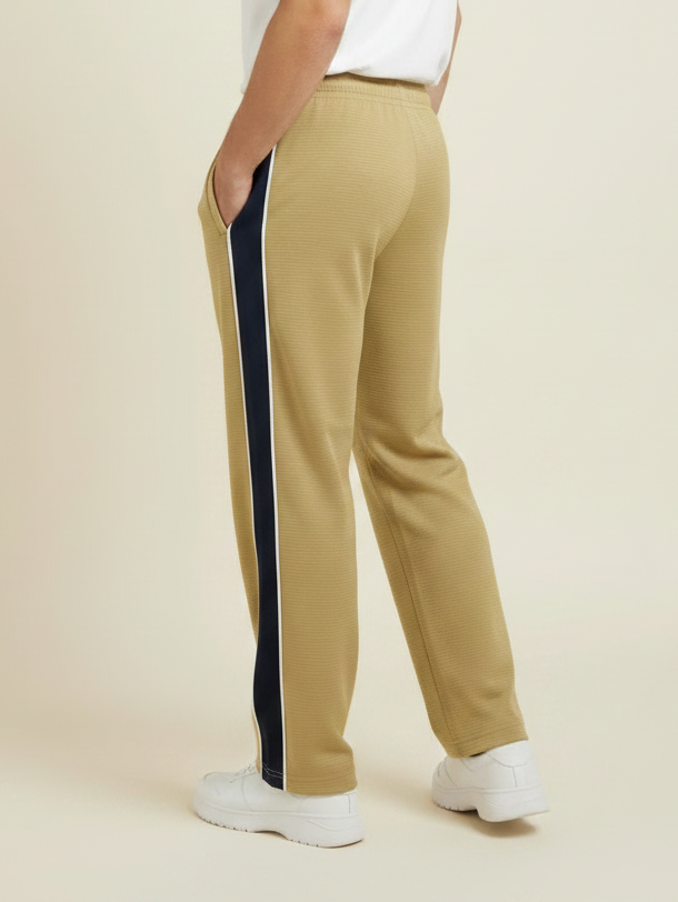 Stylish Regular Fit Summer Trouser For Men-Mustard-NST38