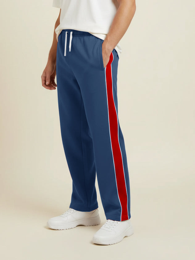 Stylish Regular Fit Summer Trouser For Men-Bond Blue-NST51