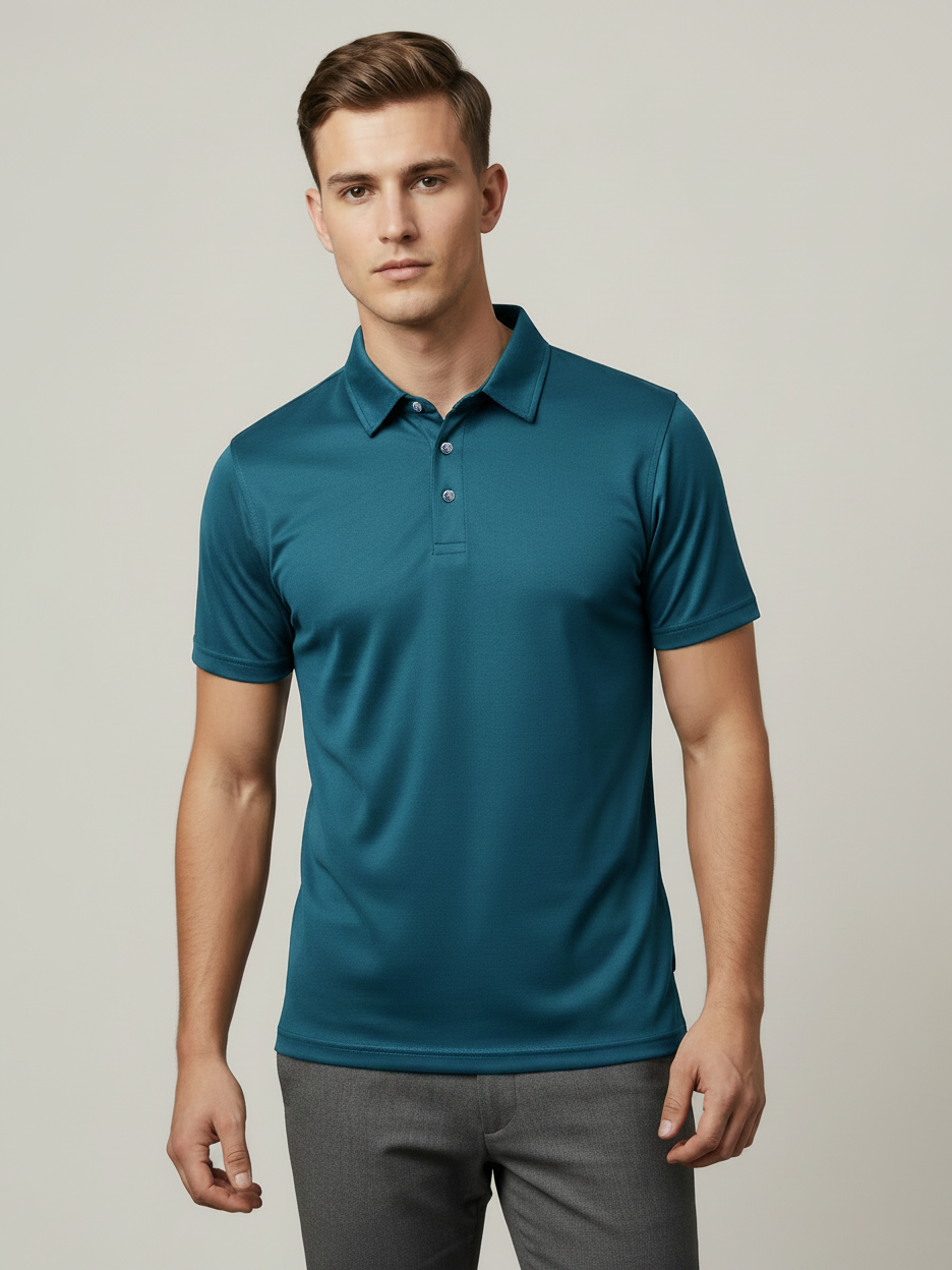 Rawgear Summer Dry Fit Polo Shirt For Men-Zinc-BE2163