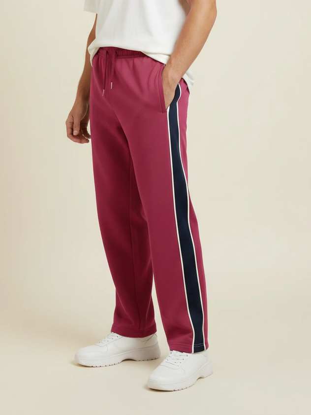 Stylish Regular Fit Summer Trouser For Men-Raspberry Pink-NST30