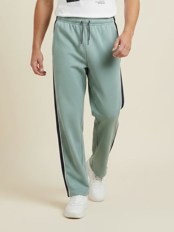 Stylish Regular Fit Summer Trouser For Men-Misty Green-NST21