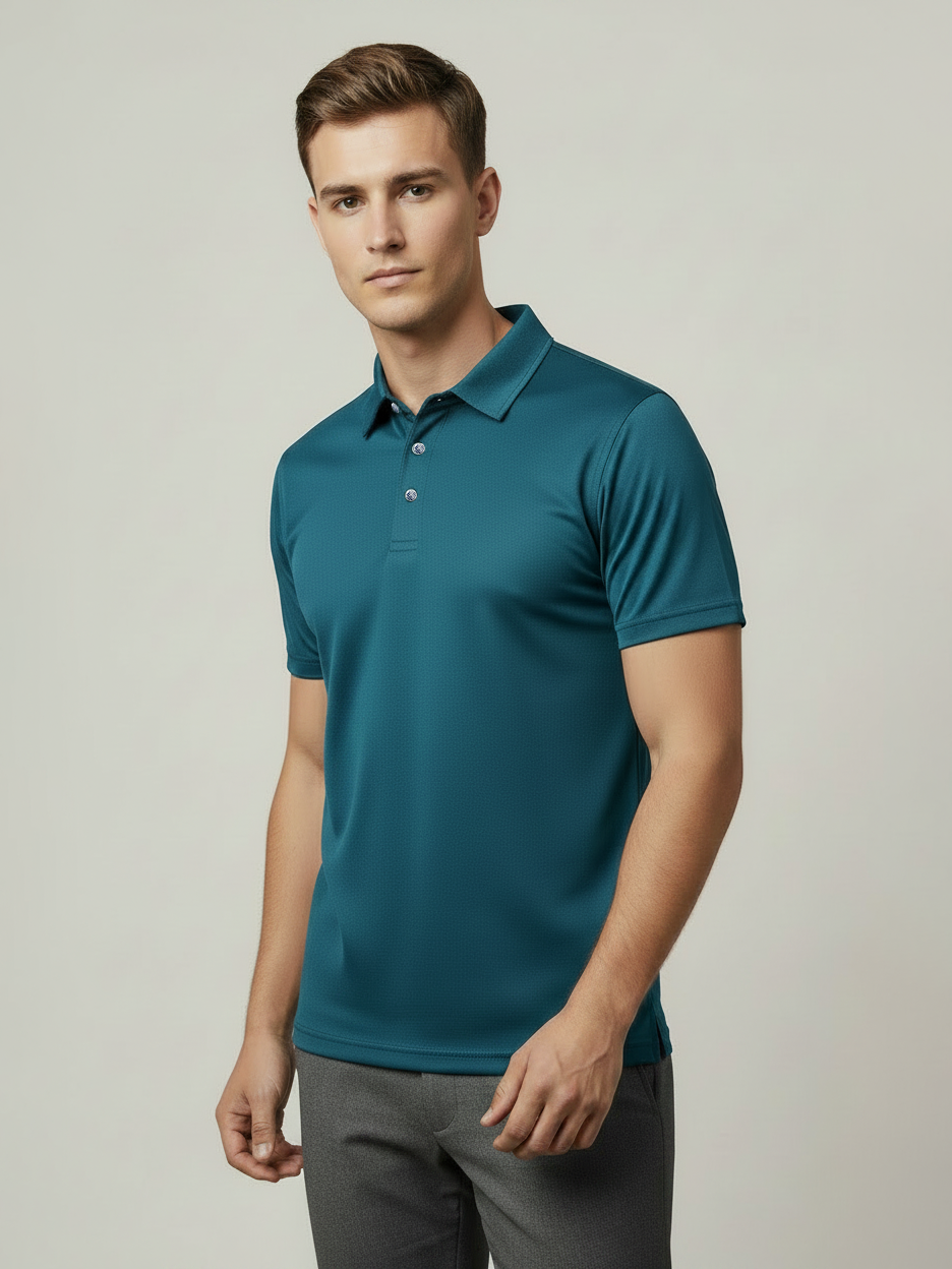 Rawgear Summer Dry Fit Polo Shirt For Men-Zinc-BE2163