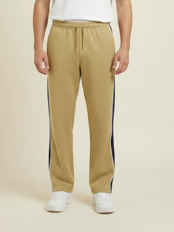 Stylish Regular Fit Summer Trouser For Men-Mustard-NST38