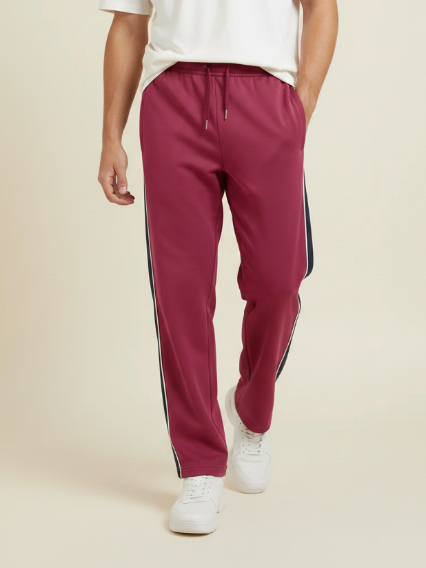 Stylish Regular Fit Summer Trouser For Men-Raspberry Pink-NST30