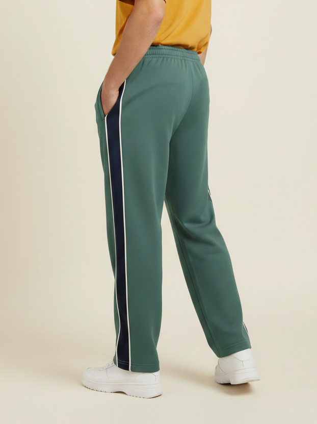 Stylish Regular Fit Summer Trouser For Men-Light Forest Green-NST39