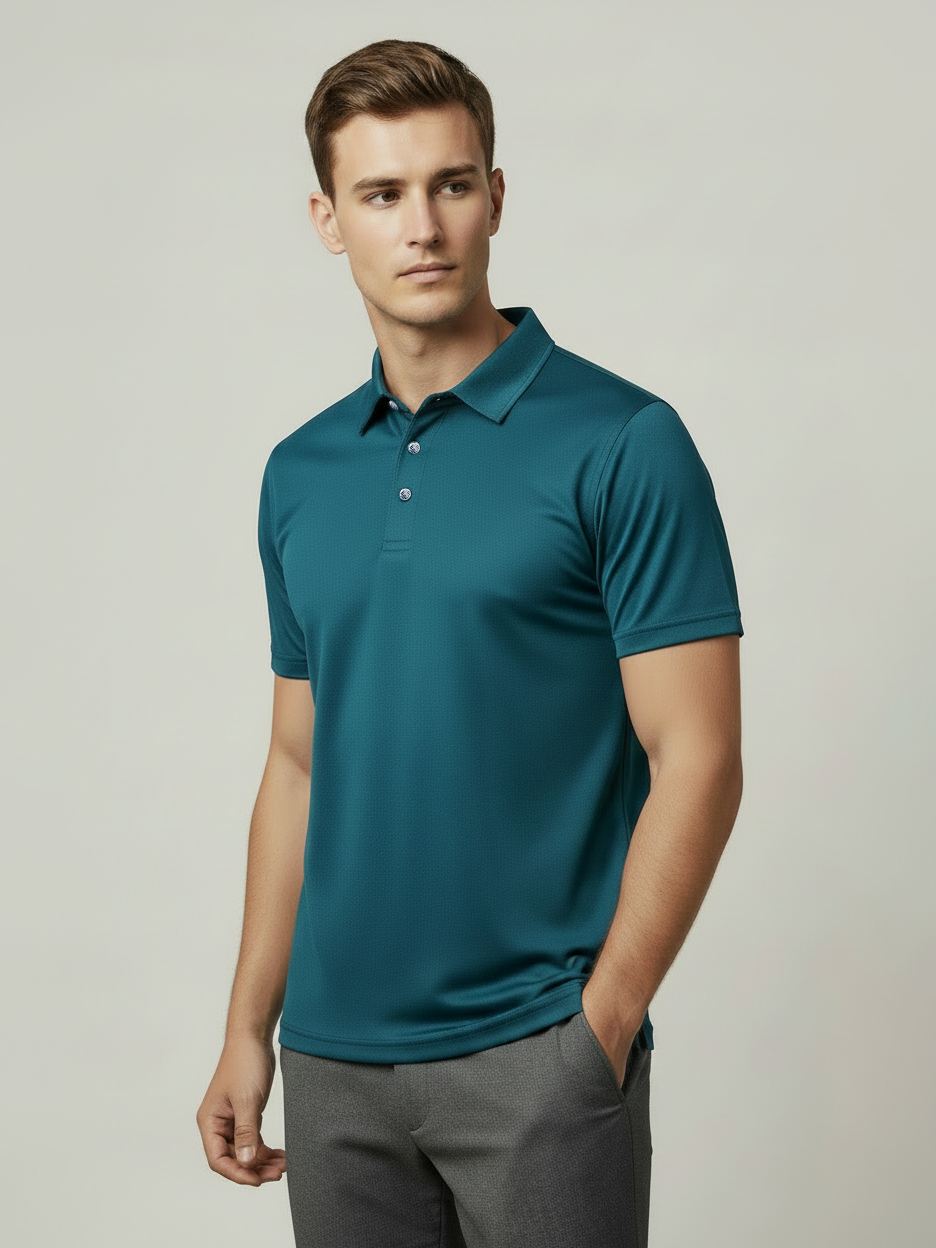 Rawgear Summer Dry Fit Polo Shirt For Men-Zinc-BE2163
