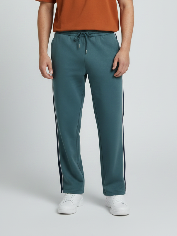 Stylish Regular Fit Summer Trouser For Men-Slate Grey-NST29