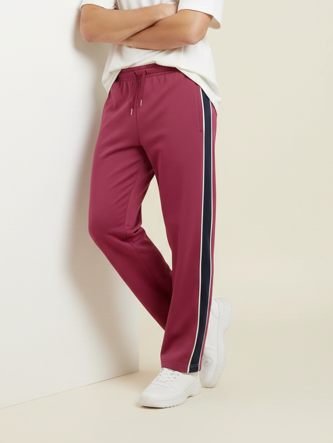 Stylish Regular Fit Summer Trouser For Men-Raspberry Pink-NST30