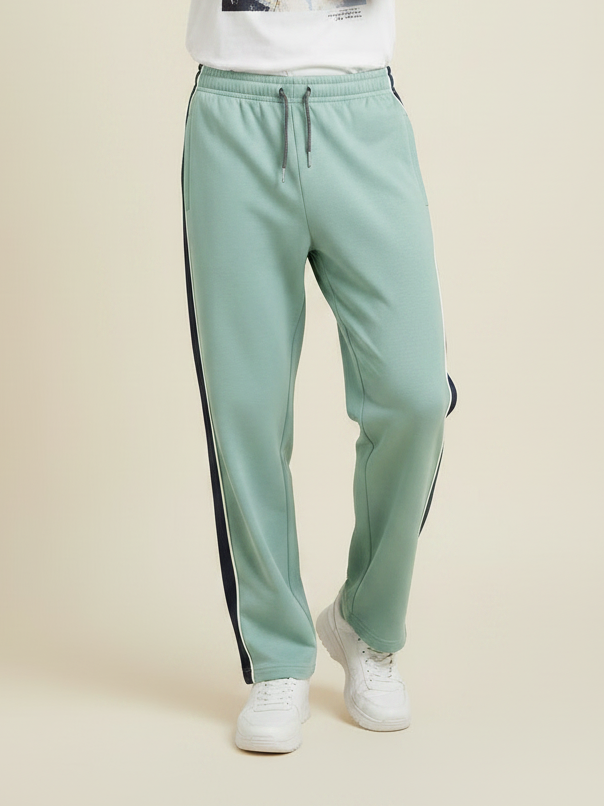 Stylish Regular Fit Summer Trouser For Men-Misty Green-NST21