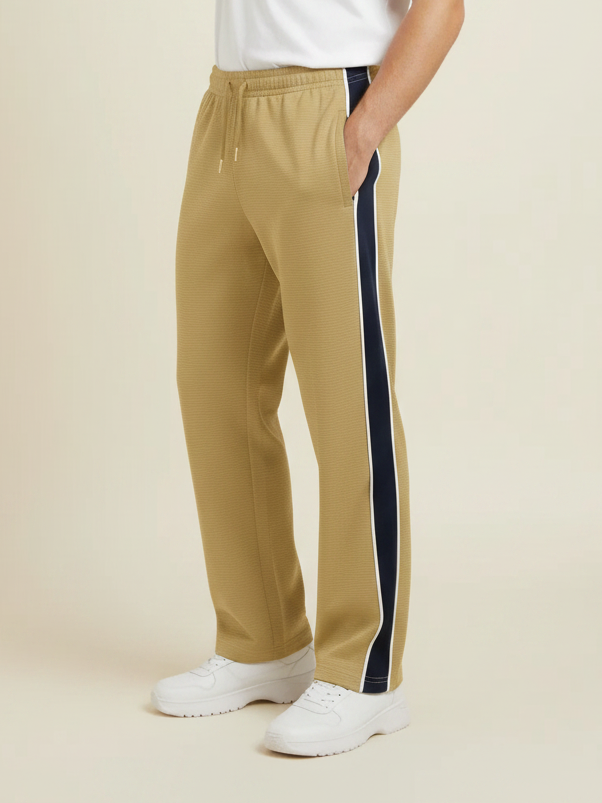 Stylish Regular Fit Summer Trouser For Men-Mustard-NST38