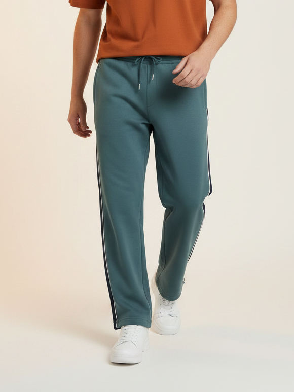 Stylish Regular Fit Summer Trouser For Men-Slate Grey-NST29