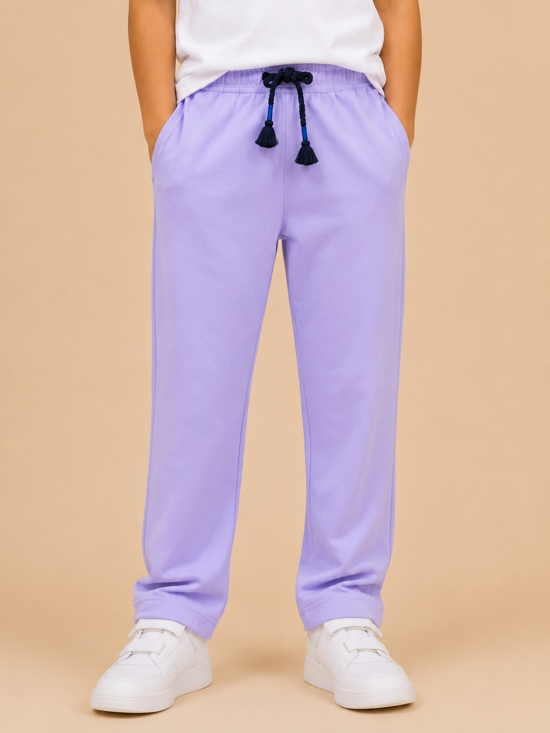 Premium Boys Trouser-Light Purple-T19