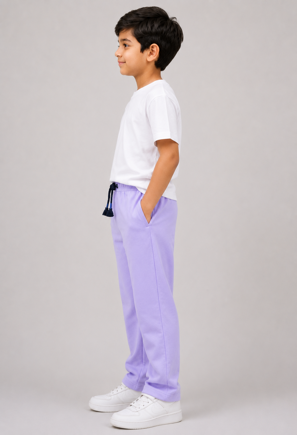 Premium Boys Trouser-Light Purple-T19