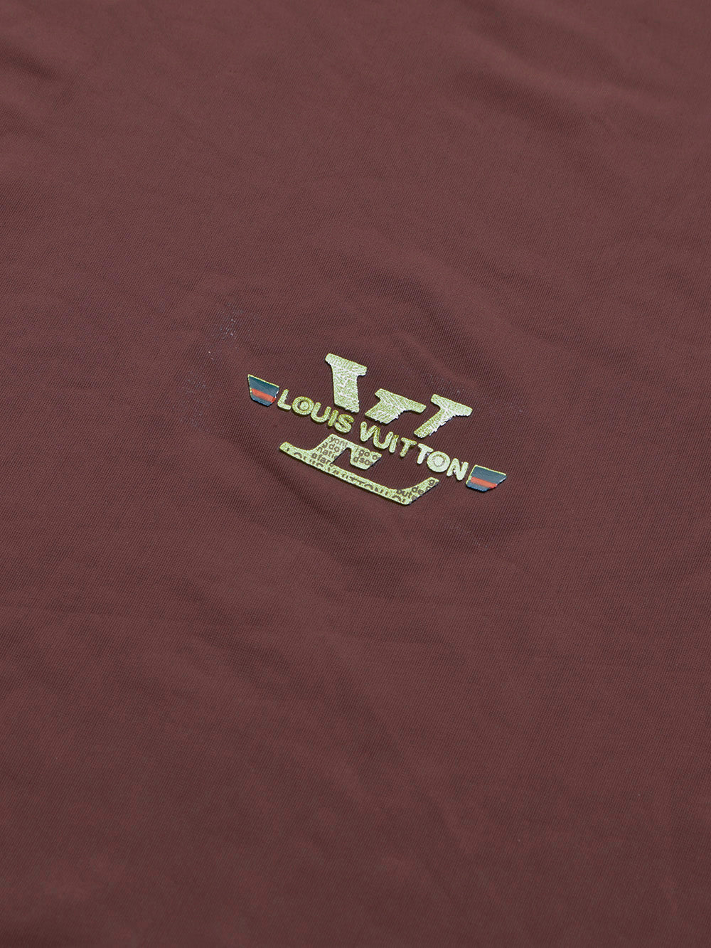 Louis Vicaci Summer Lycra T Shirt For Men-Leather Brown-BE1314/BR13559