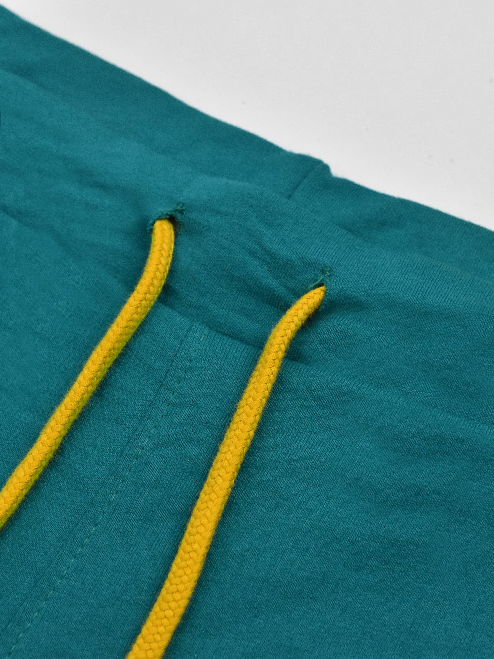 Summer Jersey Slim Fit Bermuda Short For Men-Dark Cyan with Stripes-SP1769/RT2430