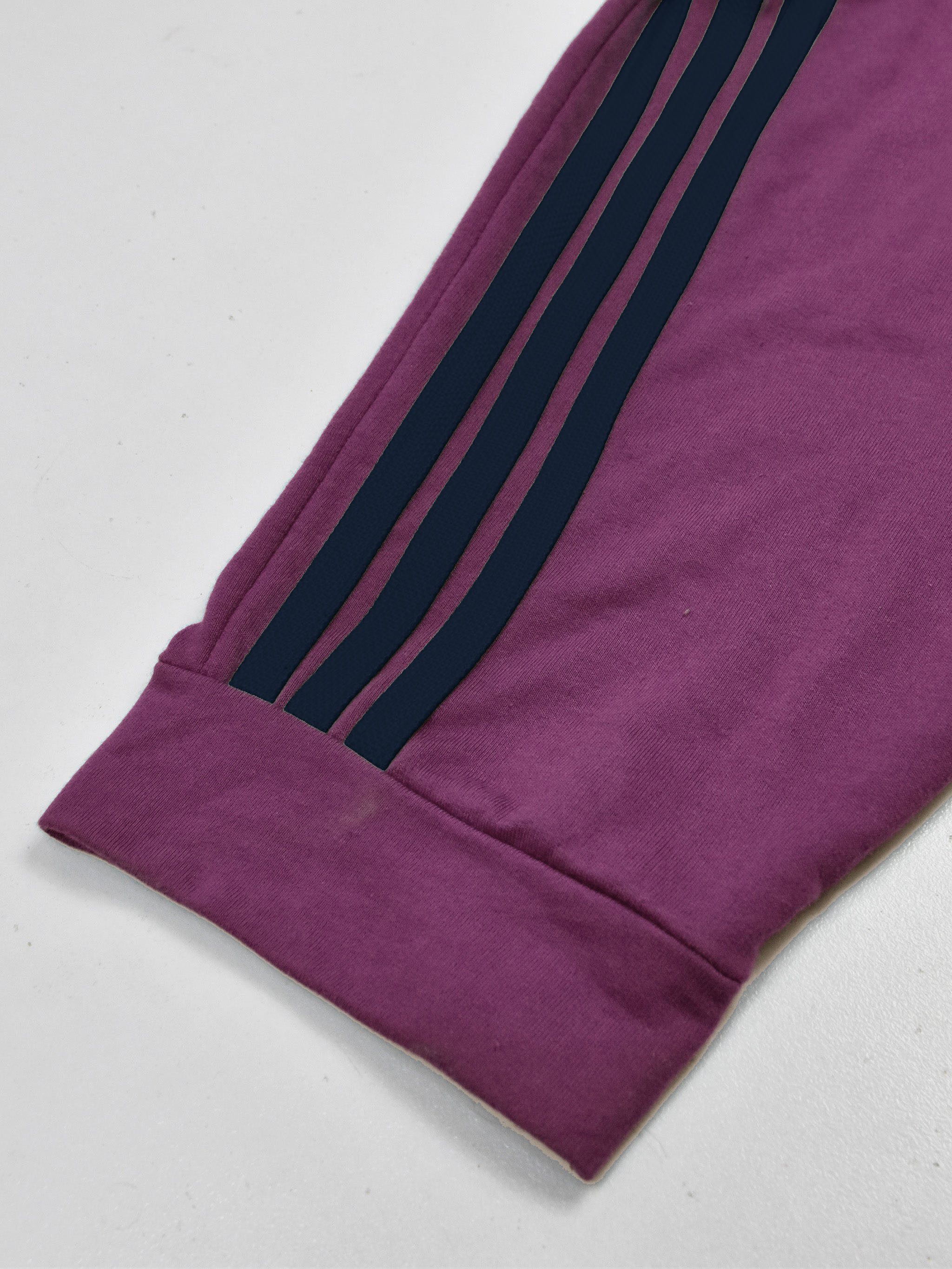 Summer Jersey Slim Fit Bermuda Short For Men-Indigo with Stripes-SP1770/RT2431