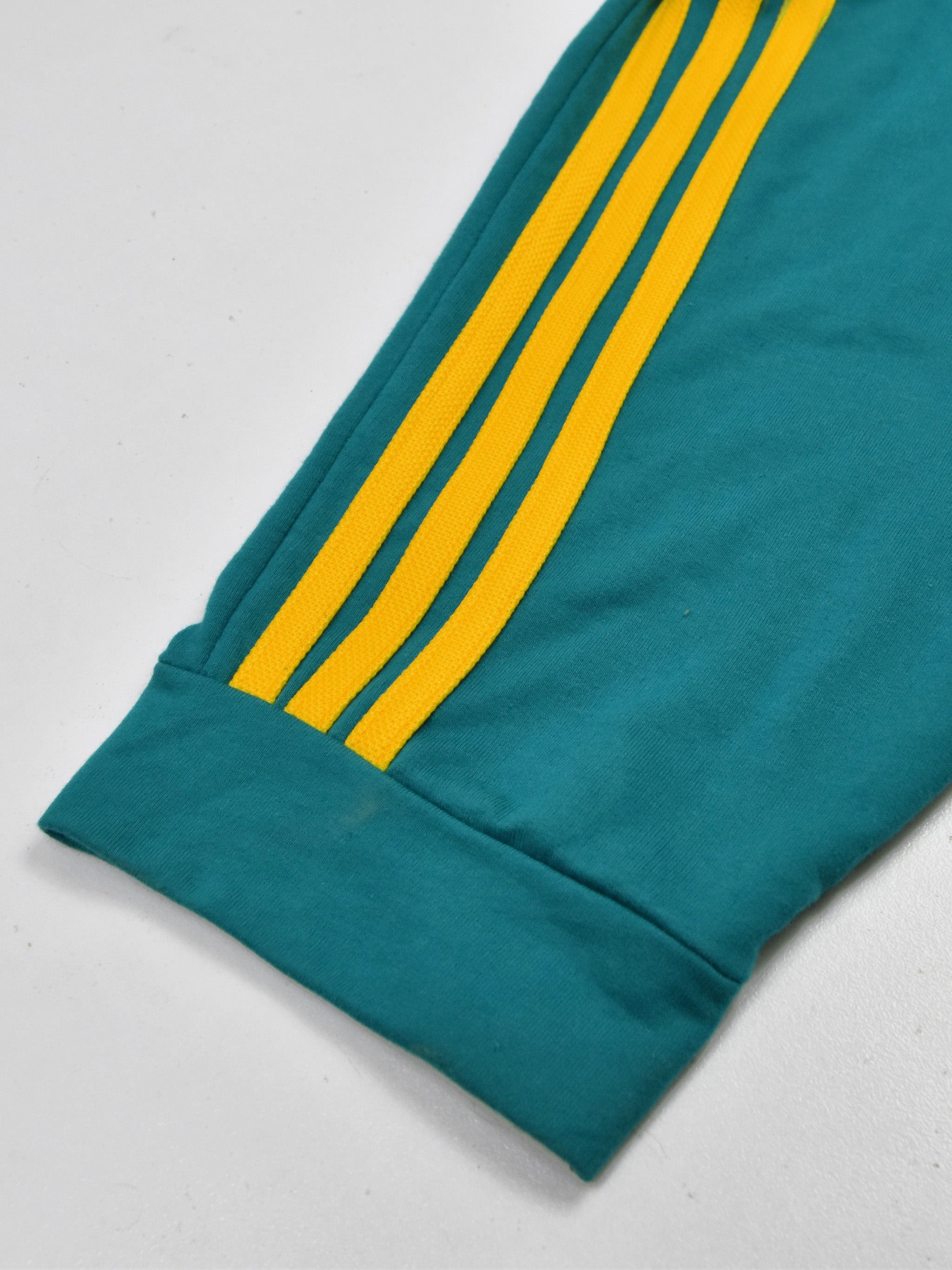 Summer Jersey Slim Fit Bermuda Short For Men-Dark Cyan with Stripes-SP1769/RT2430