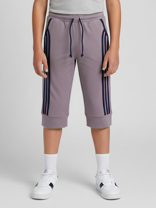 Summer Jersey Slim Fit Short For Kids-Light Plum-NSK05