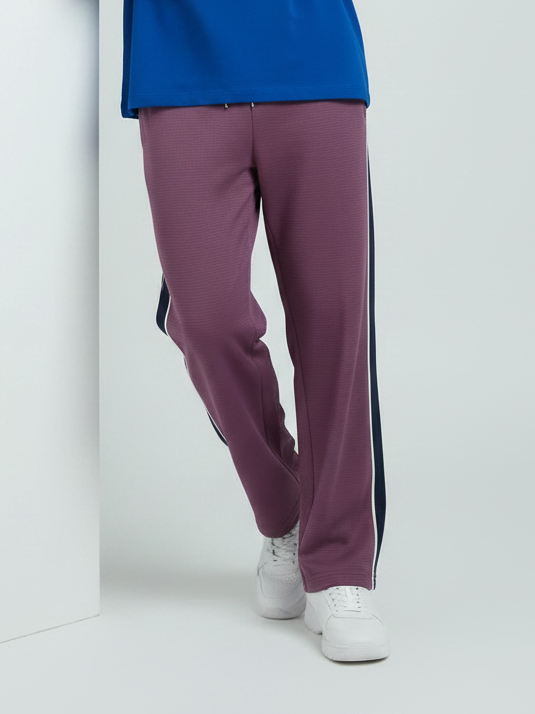 Stylish Regular Fit Summer Trouser For Men-Purple Pink-NST31