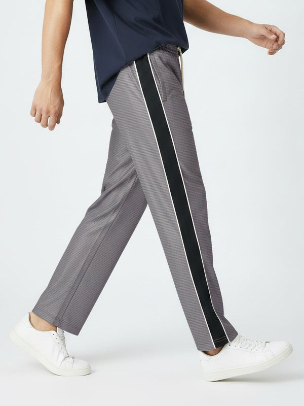 Stylish Regular Fit Summer Trouser For Men-Dark Grey With Lining-NST52